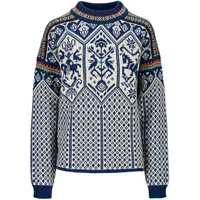 Dale of Norway Sweater Indigo / Off White / Mustard L