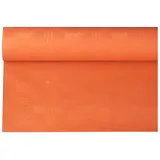 Papstar Papiertischtuch mit Damastprägung 6 m x 1,2 m Nektarine