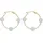 VIVANCE Creolen VIVANCE Kristall gelbgold 375