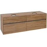 Villeroy & Boch Collaro Waschbeckenunterschrank 160 x 55 cm Kansas Oak