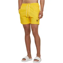 URBAN CLASSICS Badeshorts Block Swim Shorts Chrome Yellow M