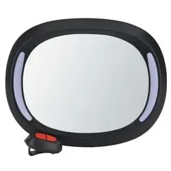 Altabebe Sicherheitsspiegel Luxus LED Schwarz