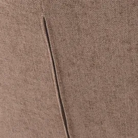 Mendler Schaukelstuhl HWC-N14 Stoff/Textil 320 g/m2 80 x 100 x 80 cm Braun