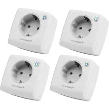 eQ-3 HOMEMATIC IP 157338A0, Schaltsteckdose, 4 Stück