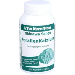 Korallen Kalzium 500 mg Kapseln