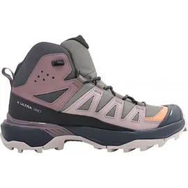 Salomon X Ultra 360 Mid GTX Damen plum kitten/phantom/cork 38 2/3