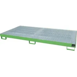 Bauer Südlohn Regalwanne RW-GR 2700-1, lackiert, Resedagrün