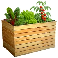 Gartenfachmarkt24 Holzhochbeet / Kräuterbeet "Lara" aus Lärche,,100 x 70