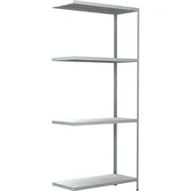 SCHULTE Regalwelt Schulte Steck-Anbauregal Weiß 180 cm x 80 cm x 35 cm