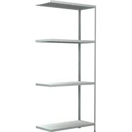 SCHULTE Regalwelt Schulte Steck-Anbauregal Weiß 180 cm x 80 cm x 35 cm
