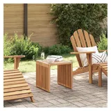 vidaXL Garten Beistelltisch 45x42,5x45 cm Massivholz Teak