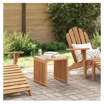 vidaXL Garten Beistelltisch 45x42,5x45 cm Massivholz Teak
