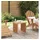 vidaXL Garten Beistelltisch 45x42,5x45 cm Massivholz Teak