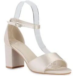 Damen Klassische Sandaletten in Beige