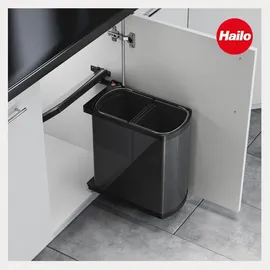HAILO Duo 8 l Dunkelgrau