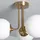 LEDKIA LIGHTING Moonlight Brass 3 Strahler kugelförmig Glas Metall