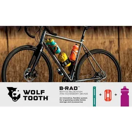 Wolf Tooth B-rad Flaschenhalteradapter - schwarz - Einheitsgröße