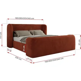 MKS Emora Classic DUO 180 x 200 cm H3 Orange