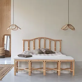 Tikamoon Kopfteil aus Rattanstäben 160 cm Ondine