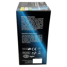 Mojawo System-Lichterkette LED 14 m Dunkelgrün Warmweiß