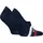Tommy Hilfiger Füßlinge 2er Pack Blau 43-46