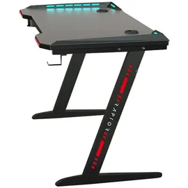 Raptor Gaming GT100 Gaming-Tisch Schwarz PC / PS4