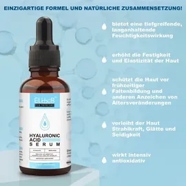 P-Beauty Cosmetic Accessories Gesichtsserum mit Hyaluronsäure 60 ml