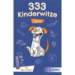 LOEWE VERLAG 978-3-7432-0637-3 333 Kinderwitze - Tiere