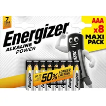 Energizer Power Max Alkaline Batterie AAA 800 mAh 8 St.
