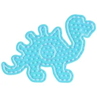 Hama Maxi-Perlen Stiftplatte Dinosaurier transparent