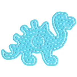 Hama Maxi-Perlen Stiftplatte Dinosaurier transparent