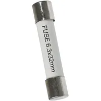 Peaktech Feinsicherung ~ 0,6 A / 1000 V ~ 6,3 x 32 mm ~ super flink (FF)