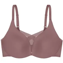 Triumph Damen BH Shape Smart P, ohne Bügel, Gepolstert, Verstellbare Träger, 50, Rose Brown