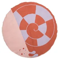 David Fussenegger Krabbeldecke Juwel 'Schnecke' ∅ 120 cm Terracotta