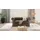 s-style möbel Chesterfield Couch Kunstleder 3-Sitzer + 2-Sitzer + Sessel Braun