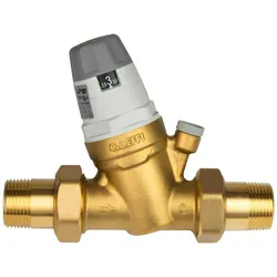 Caleffi Druckminderer 1 Zoll DN25 Druckregler für Wasser mit Manometer