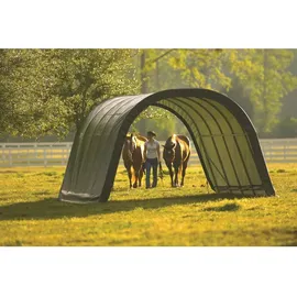 ShelterLogic Weidezelt 3,70 x 6,10 m grün