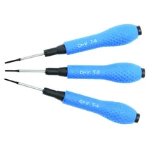 BGS Präzisions-Schraubendreher-Satz T-Profil (für Torx) T4 / T5 / T6 3-tlg.