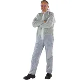 DEMA Einweg Overall Gr. S Weiß Pp 40g/qm