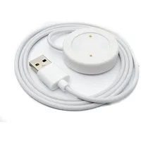 system-s USB 2.0 Kabel 100 cm Ladestation für Honor Watch GS3 Smartwatch in Weiß