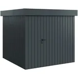 EcoStar Gerätehaus 2,37 x 2,29 m Anthrazitgrau