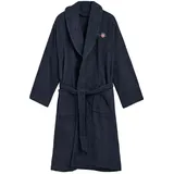 GANT Bademantel ARCHIVE SHIELD TERRY ROBE Blau S