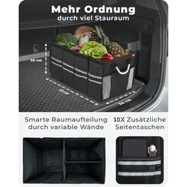 Achilles Strong-Box Robuste Auto-Faltbox mit stabilem Deckel, Kofferraum-Box
