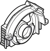 Sebo 2091 Bürstenlager Festlager 360-460 für Bürstsauger Sebo 360 und Sebo 460