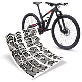 Riesel Design Rahmenschutz Aufkleber 17-teilig Transparent Glanz