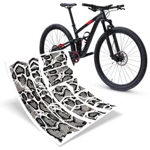 Riesel Design Rahmenschutz Aufkleber 17-teilig Transparent Glanz