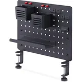 Startech StarTech.com Clamp-On Pegboard with Accessories, 16.5 x 12.5in (42 x 32cm) 1612B-DESK-PEGBOARD, Black, 420 mm, 48.5 mm, 320 mm, 2.6 kg, 456 mm