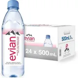Evian Stilles Mineralwasser 24x500ml