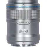 Sirui Sniper AF 33mm f/1.2 Metall Silber Sony E-Mount