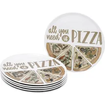 CreaTable 6x CreaTable, Pizza Zubehör, Pizzateller ' All you Need '